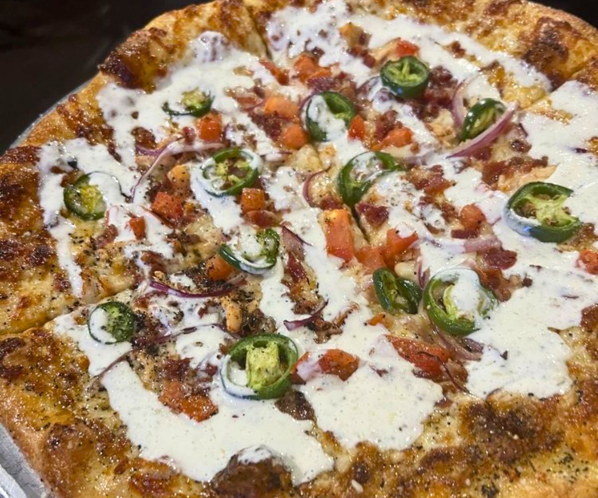 Southwestern Ranch Pizza at Lopiez in Davenport, IA