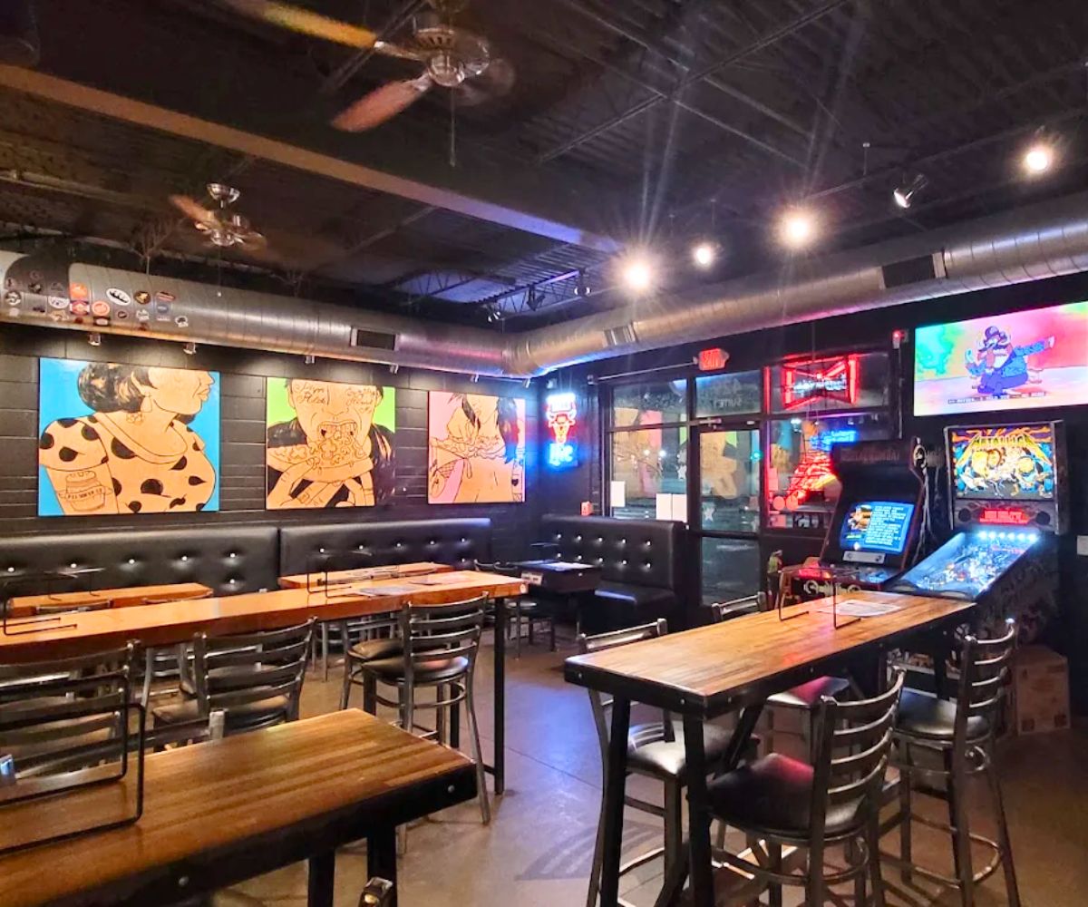 interior of Lopiez in Davenport, Iowa