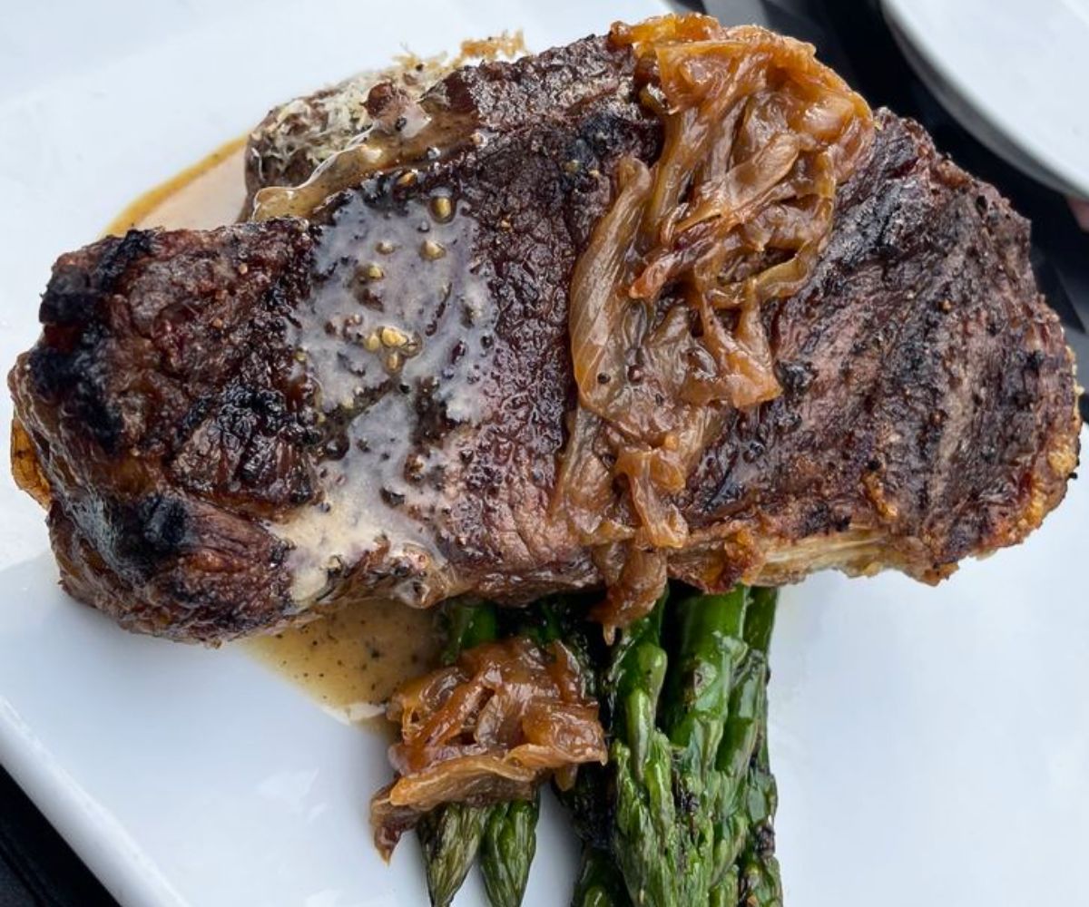 14oz Kansas City Steak at Wandering Vine At the Castle in Shawnee, KS