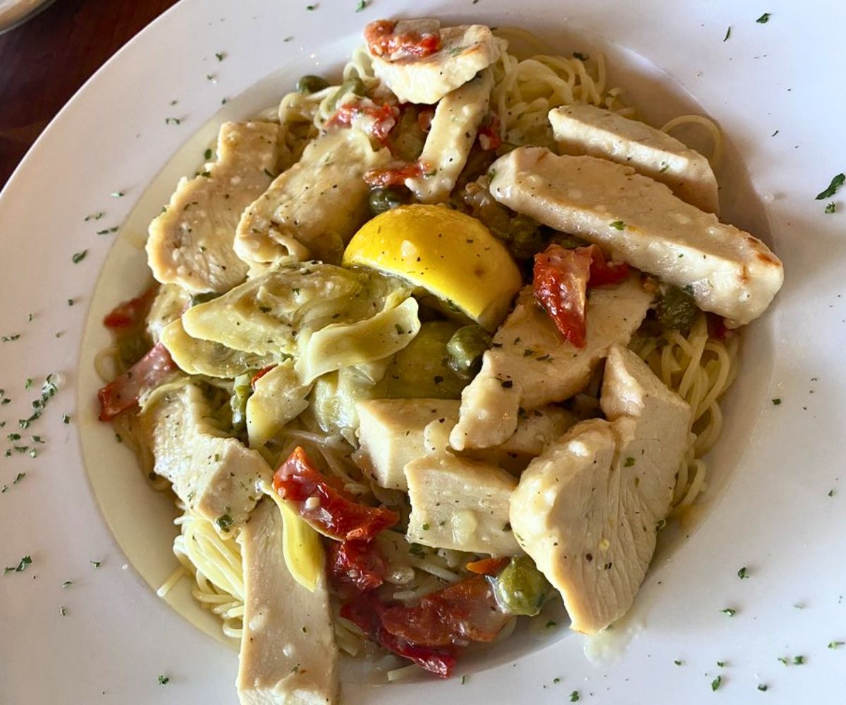 Chicken Piccata at Luigi's Italian Restaurant in Bellevue, NE