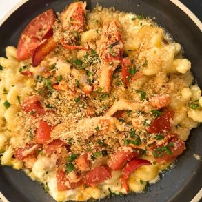 Lobster Mac at Tops Diner in East Newark, New Jersey