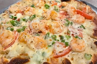 Shrimpin' Ain't Easy at Wildwood Pizza in Alexandria, Louisiana