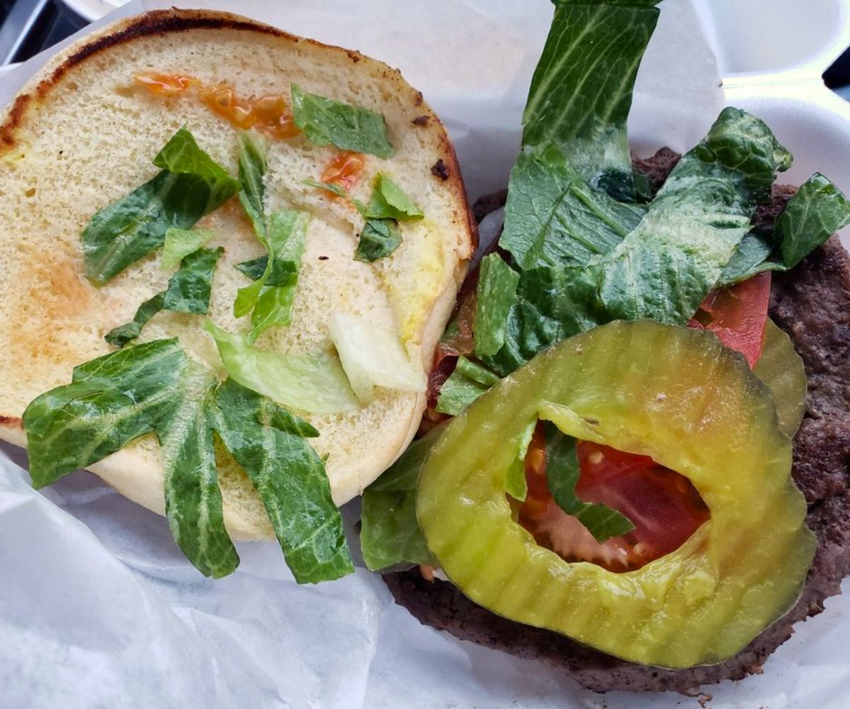 The Burger Stop at Tommy's Burger Stop in Anchorage, Alaska 