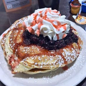 Blueberry Pancakes at Paul's Pancake Parlor in Missoula, MT
