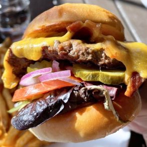 FDR Burger at Roosevelt's in Tulsa, OK