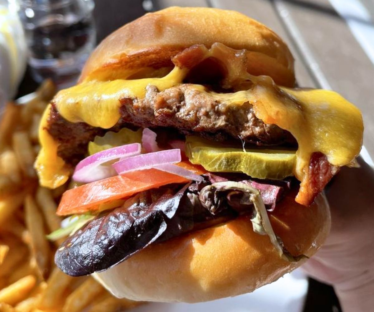 FDR Burger at Roosevelt's in Tulsa, OK