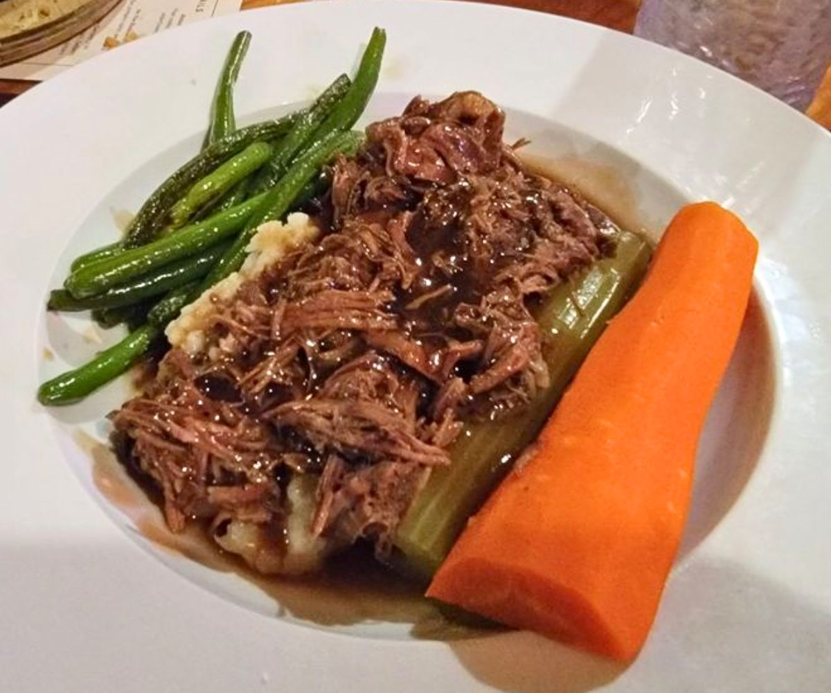 Pot Roast at Lyncoya Cafe in Hendersonville, Tennessee