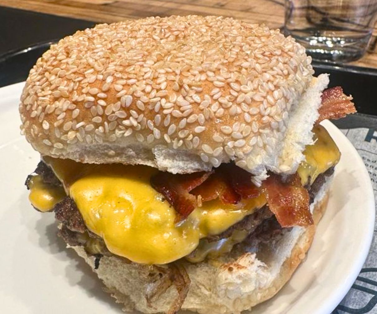 Bacon Cheeseburger at There There in Providence, Rhode Island