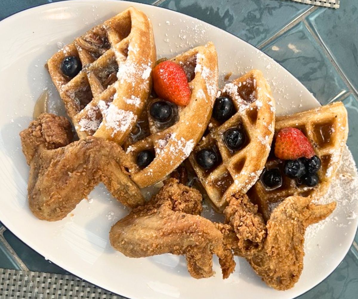 Yard Bird at Breakfast at Barney's in Atlanta, GA