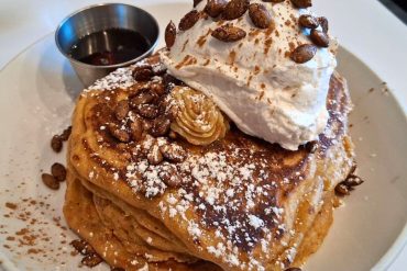 Spelt Pancakes at Juneberry Table in Cleveland, Ohio