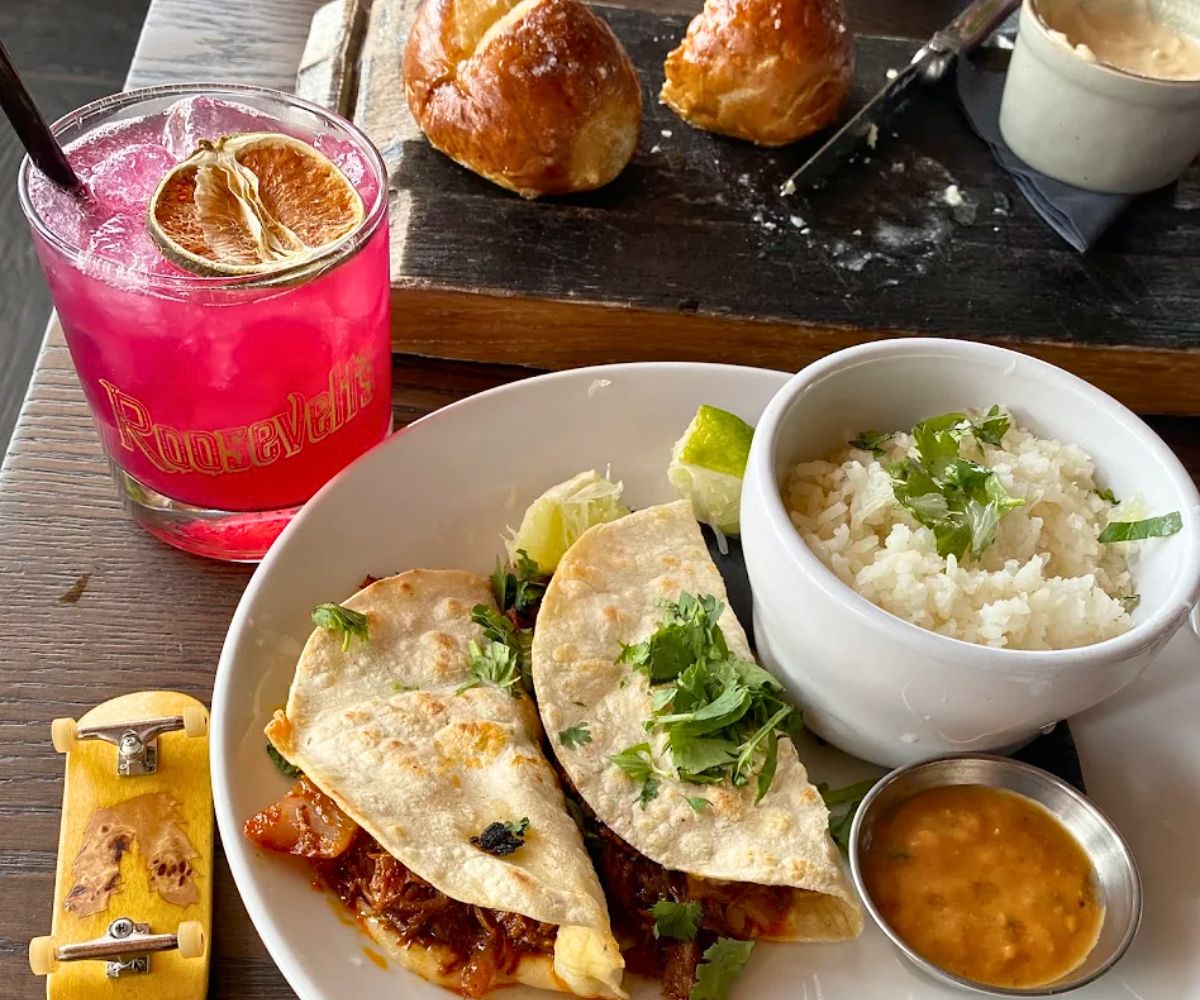 Tacos at Roosevelt's in Tulsa, Oklahoma