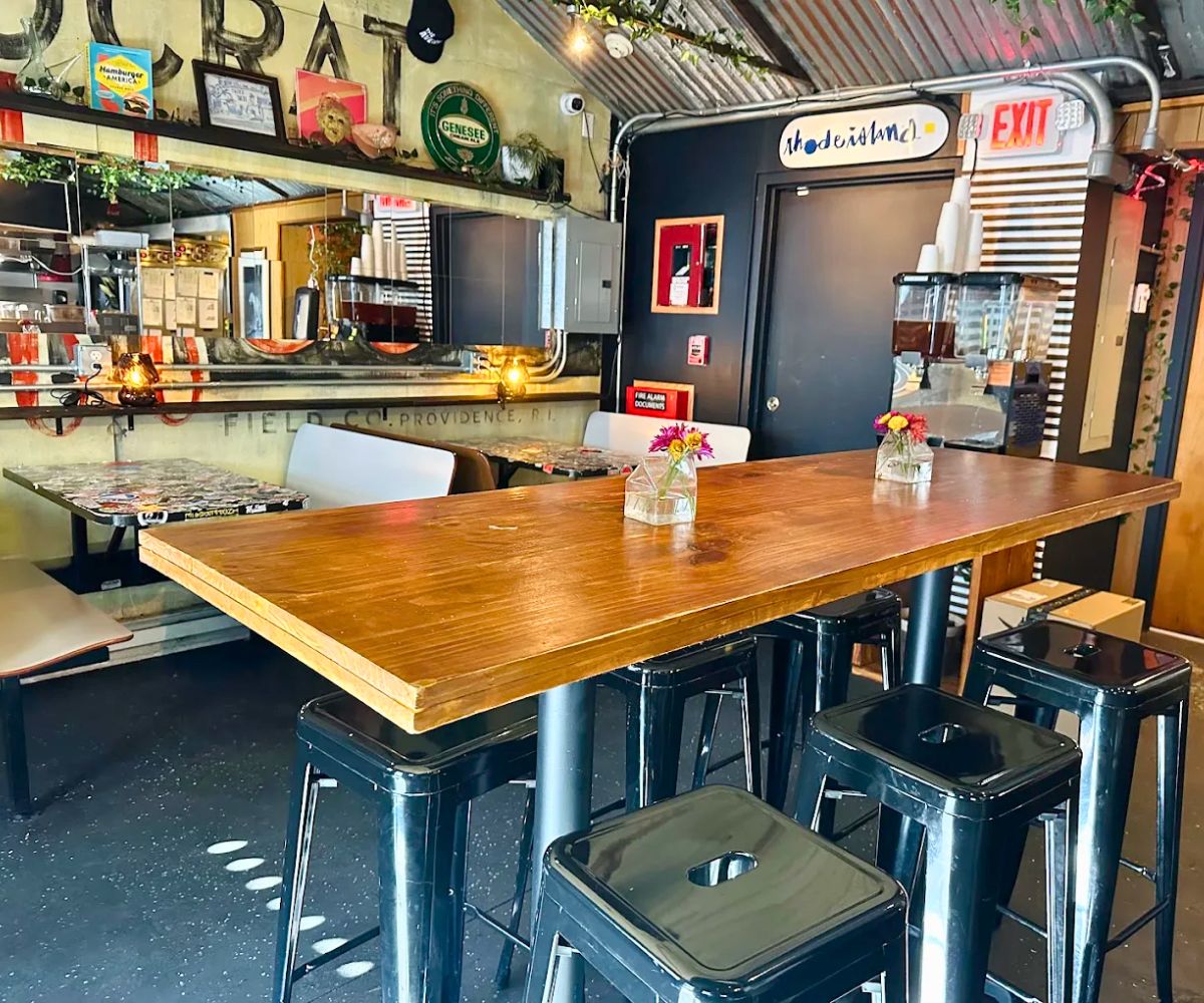 interior of There There in Providence, Rhode Island