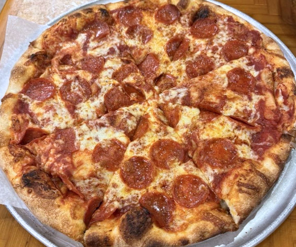 Pepperoni Pizza at Red Rose in Springfield, MA