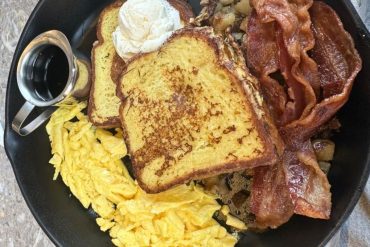 Cinnamon French Toast Big Breakfast at Urban Kitchen in Wilmington, DE