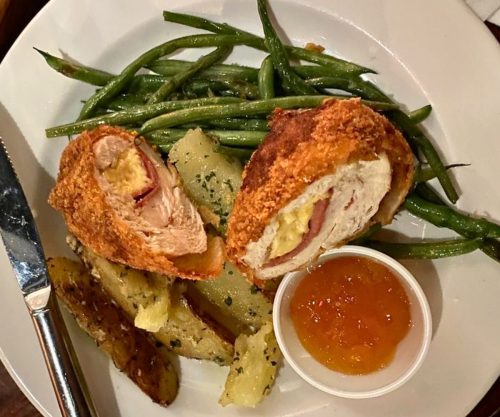 Cordon Bleu Chicken at The Miller House in Owensboro, Kentucky
