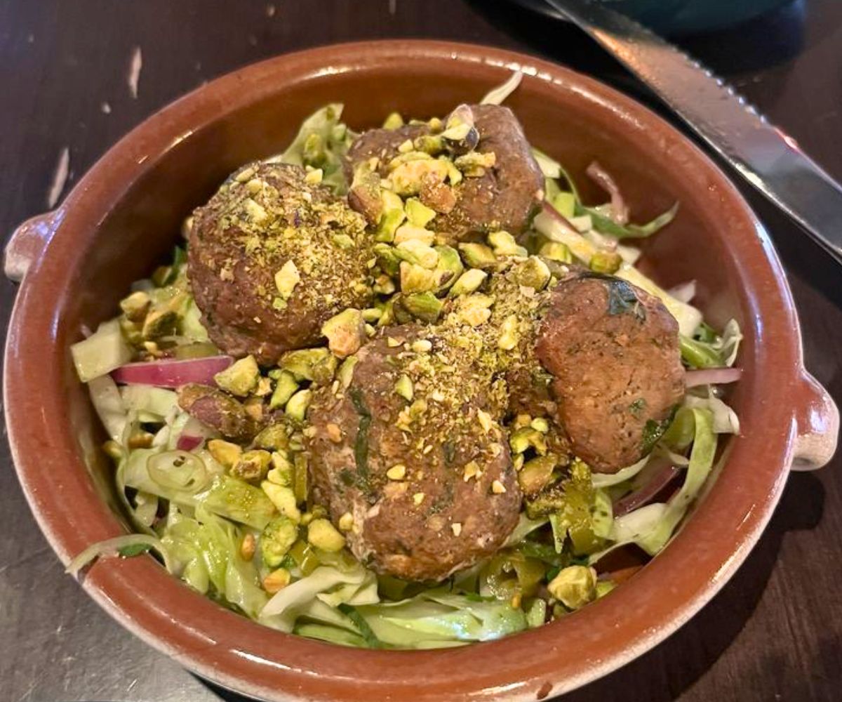 Lamb Kofta at Honey Road in Burlington, VT