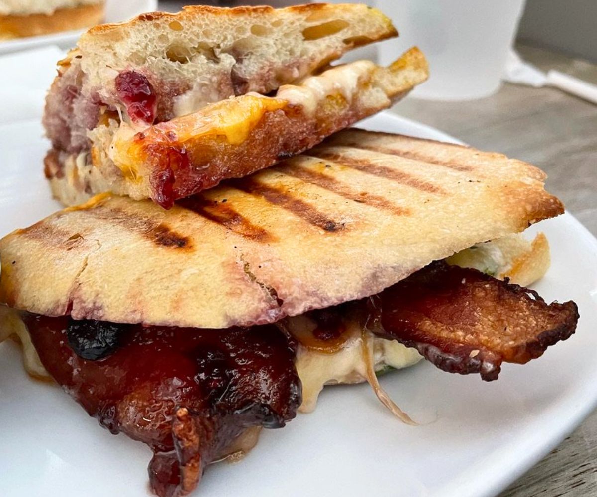 Grilled Cheese and Jam at The Cutting Edge Cafe in Chesapeake, VA