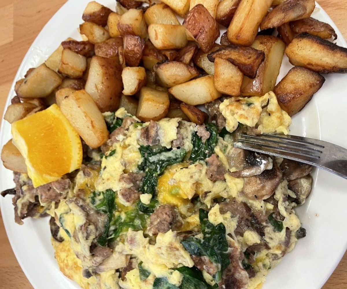 Joe's Special at The Omelet House in Stockton, California