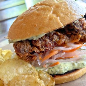 Vietnamese Fried Chicken at Bread & Circus Sandwich Kitchen in Sioux Falls, SD