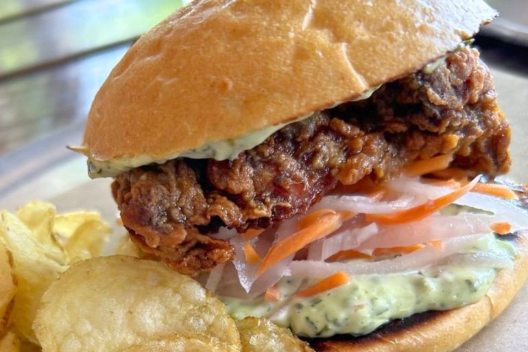 Vietnamese Fried Chicken at Bread & Circus Sandwich Kitchen in Sioux Falls, SD