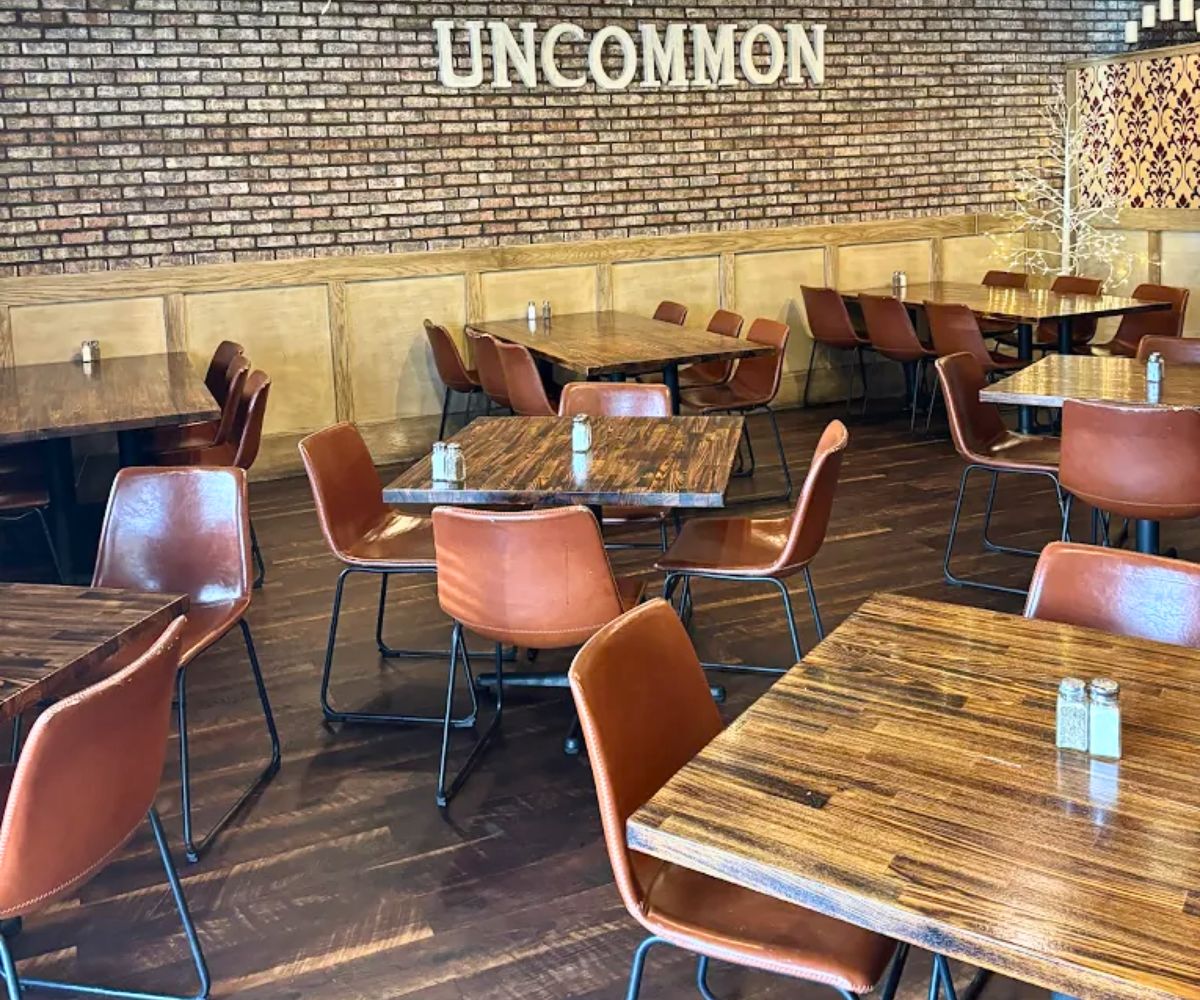interior of Uncommon Grill in Watertown, CT
