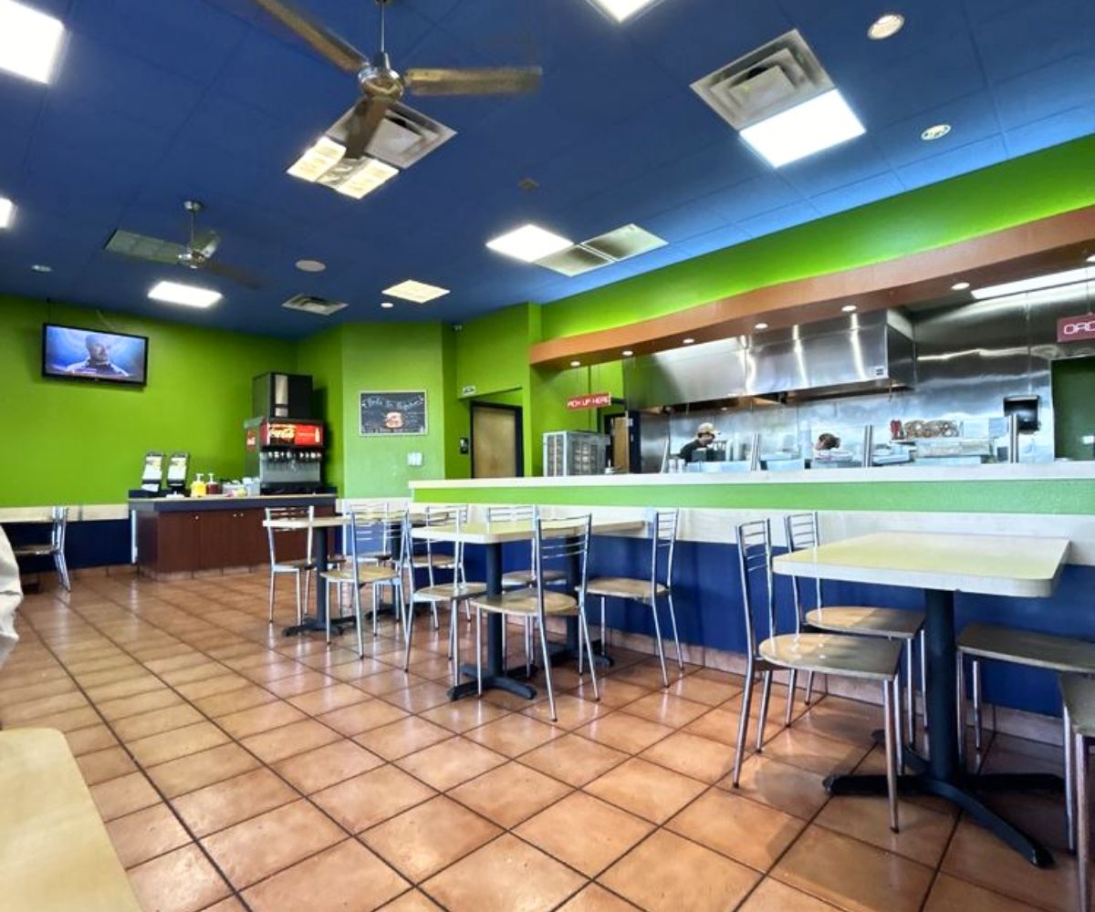 interior of Johnny's Burgers & Dogs in Tempe, Arizona