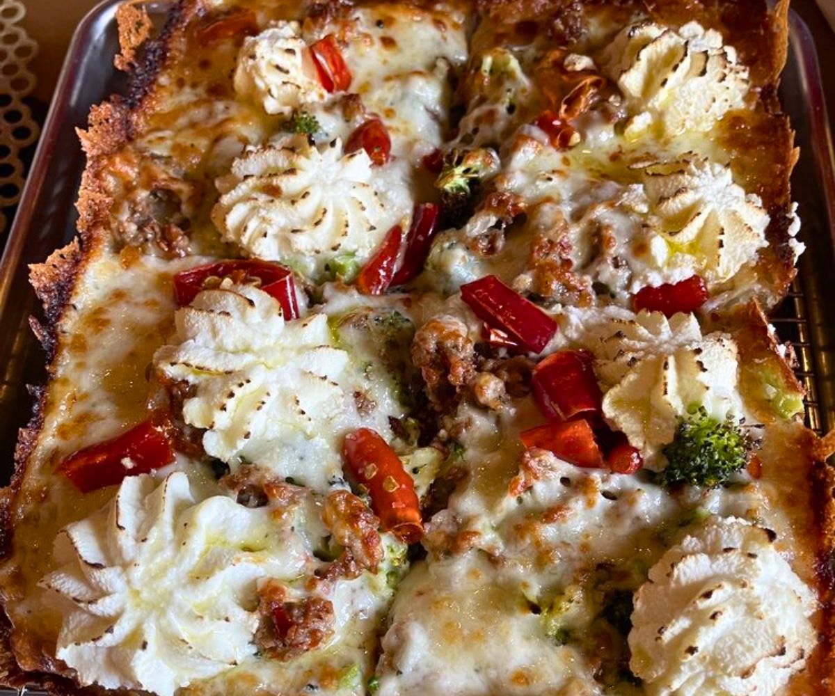 Veronica Vaughn Pizza at White Rabbit Gastropub in Frederick, MD