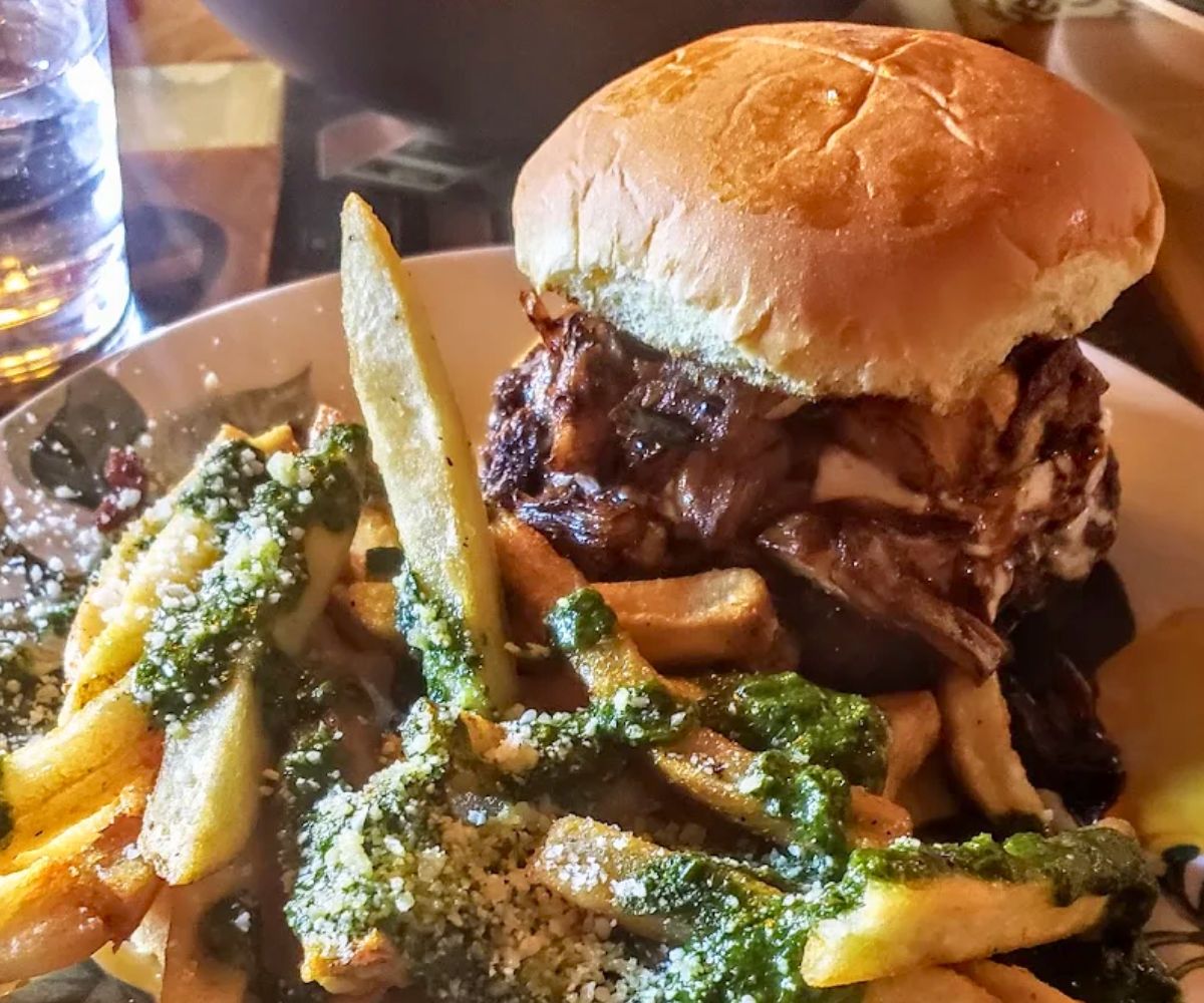 Bad Mama Jamma Burger at White Rabbit Gastropub in Frederick, MD