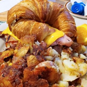 Breakfast Croissant at Ronnie's Cafe in Glendale, Arizona