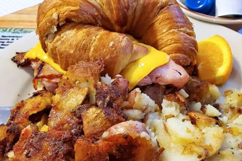 Breakfast Croissant at Ronnie's Cafe in Glendale, Arizona