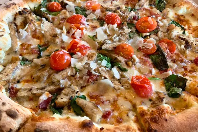 White Rabbit Pizza at Fire Street Pizza in Belton, TX