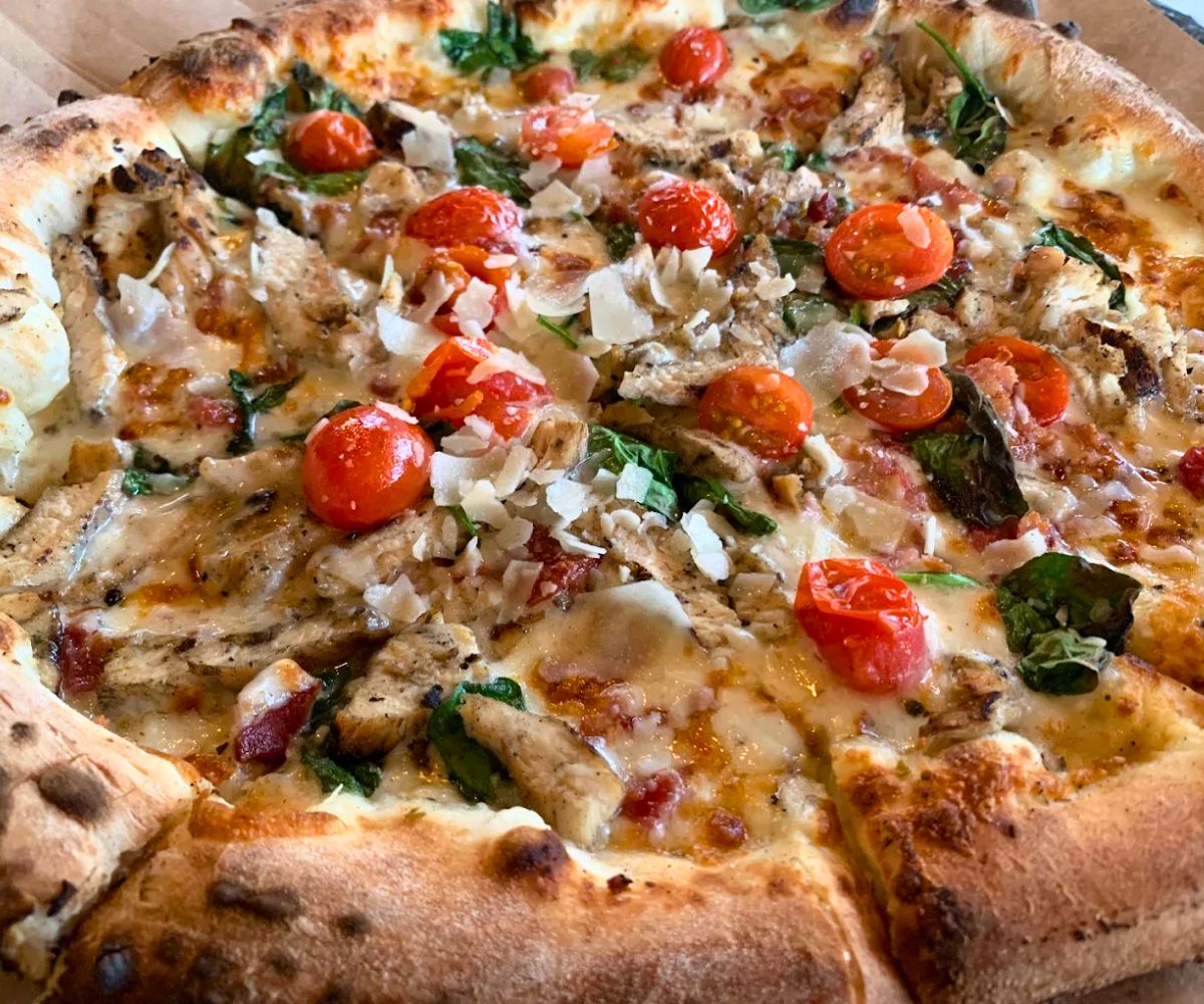 White Rabbit Pizza at Fire Street Pizza in Belton, TX