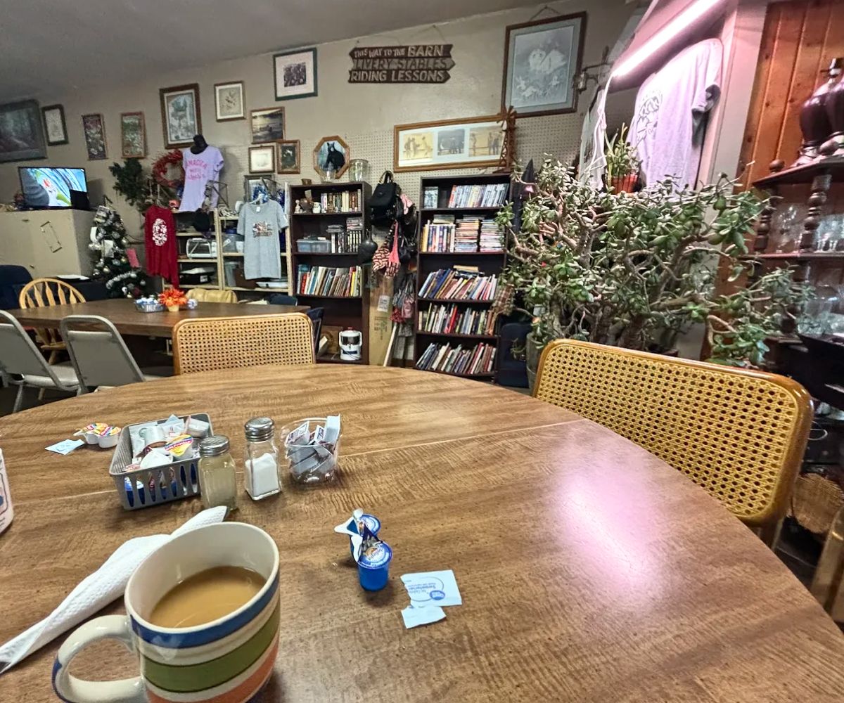 interior of Mud Hole in Rapid City, South Dakota