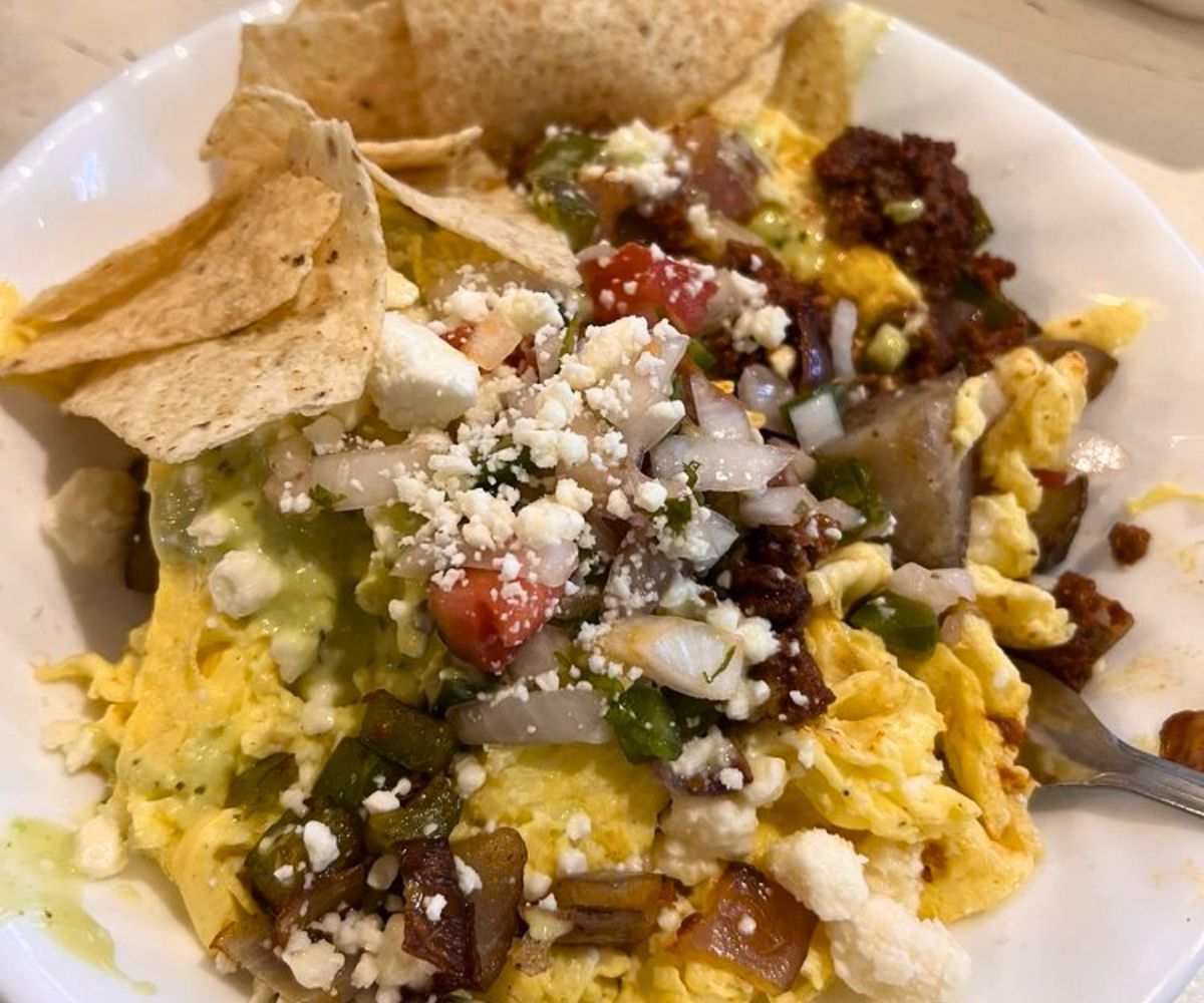 Fiesta Egg Bowl at Open Doors Coffeehouse in Johnson City, TN