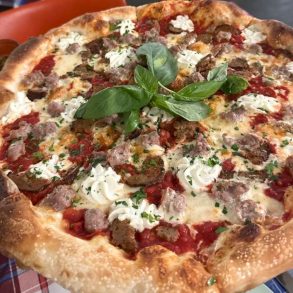 Northend Pizza at Pizzeria Ruby in Springdale, Arkansas