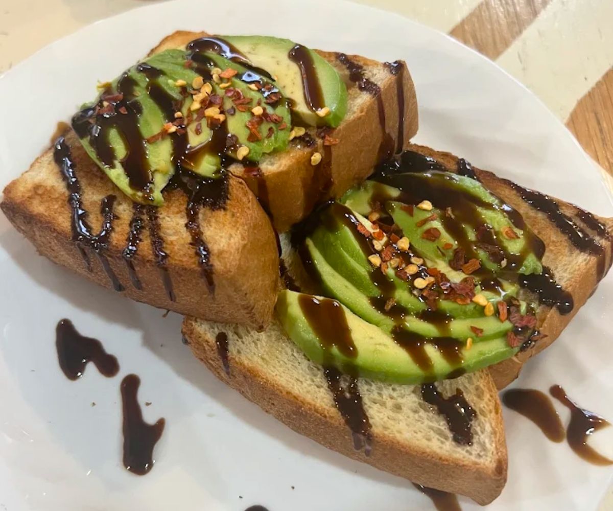 Farmer's Toast at Open Doors Coffeehouse in Johnson City, Tennessee