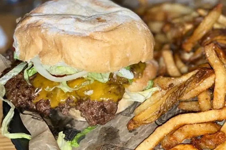 The Pharmacy Burger at The Pharmacy in Nashville, Tennessee