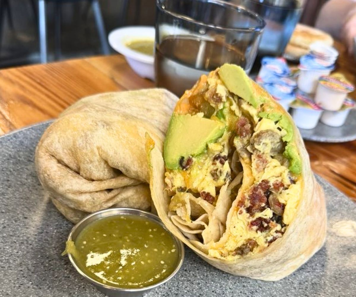 Breakfast Burrito at My Garage Kitchen in North Las Vegas, Nevada