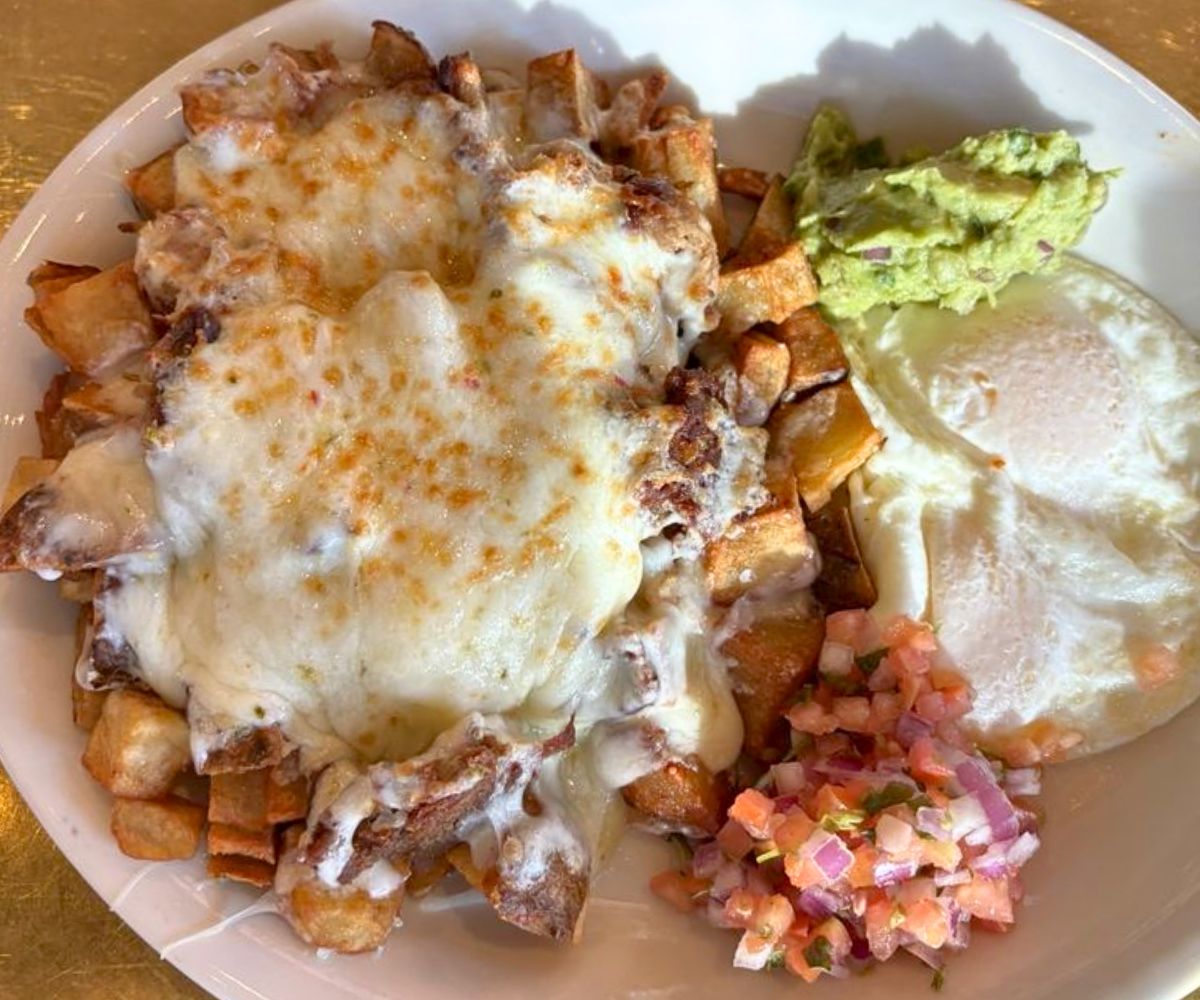 Carnitas Skillet at Herm's Inn in Logan, Utah
