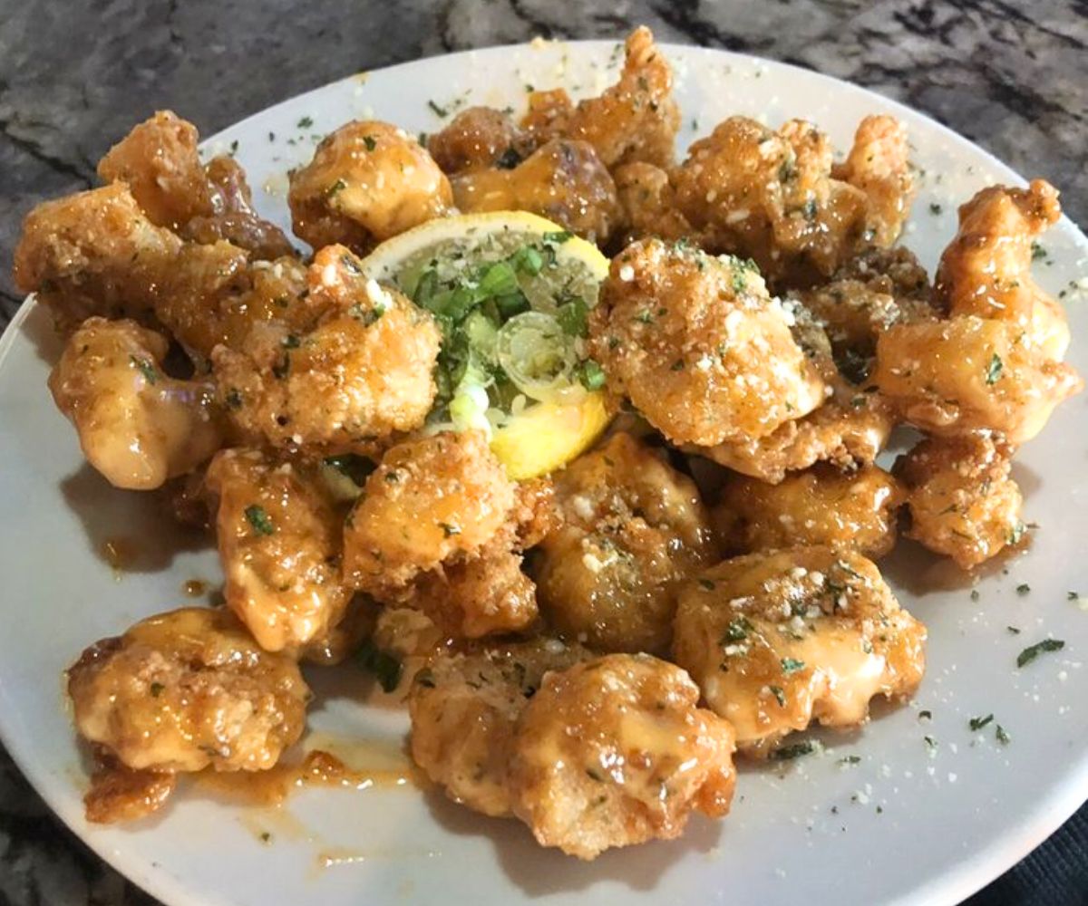 Firecracker Shrimp at The Reef in Biloxi, MS