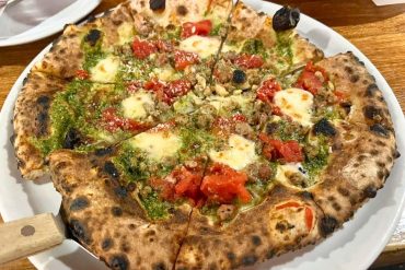 The Mark at Maggie's Farm Wood-Fired Pizza in Iowa City, Iowa