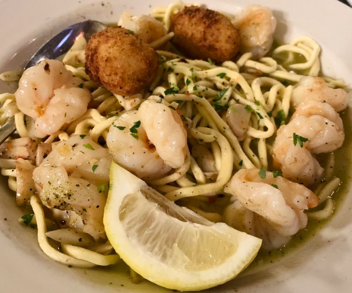 Gamberetti Scampi at Piloni's in Terre Haute, IN