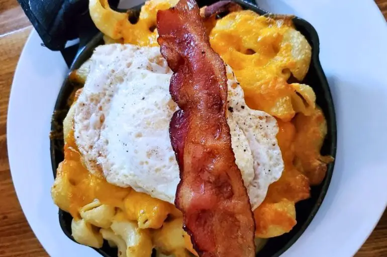 Breakfast Mac & Cheese at Bethlehem, Pennsylvania
