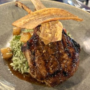 BBQ Pork Chop at Tolon's in Fort Wayne, IN