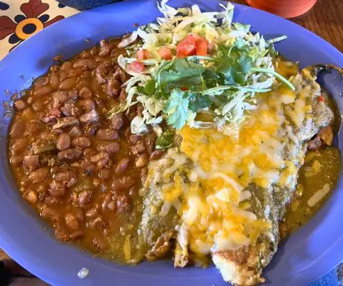 Chile Relleno at La Nueva Casita Cafe in Las Cruces, New Mexico