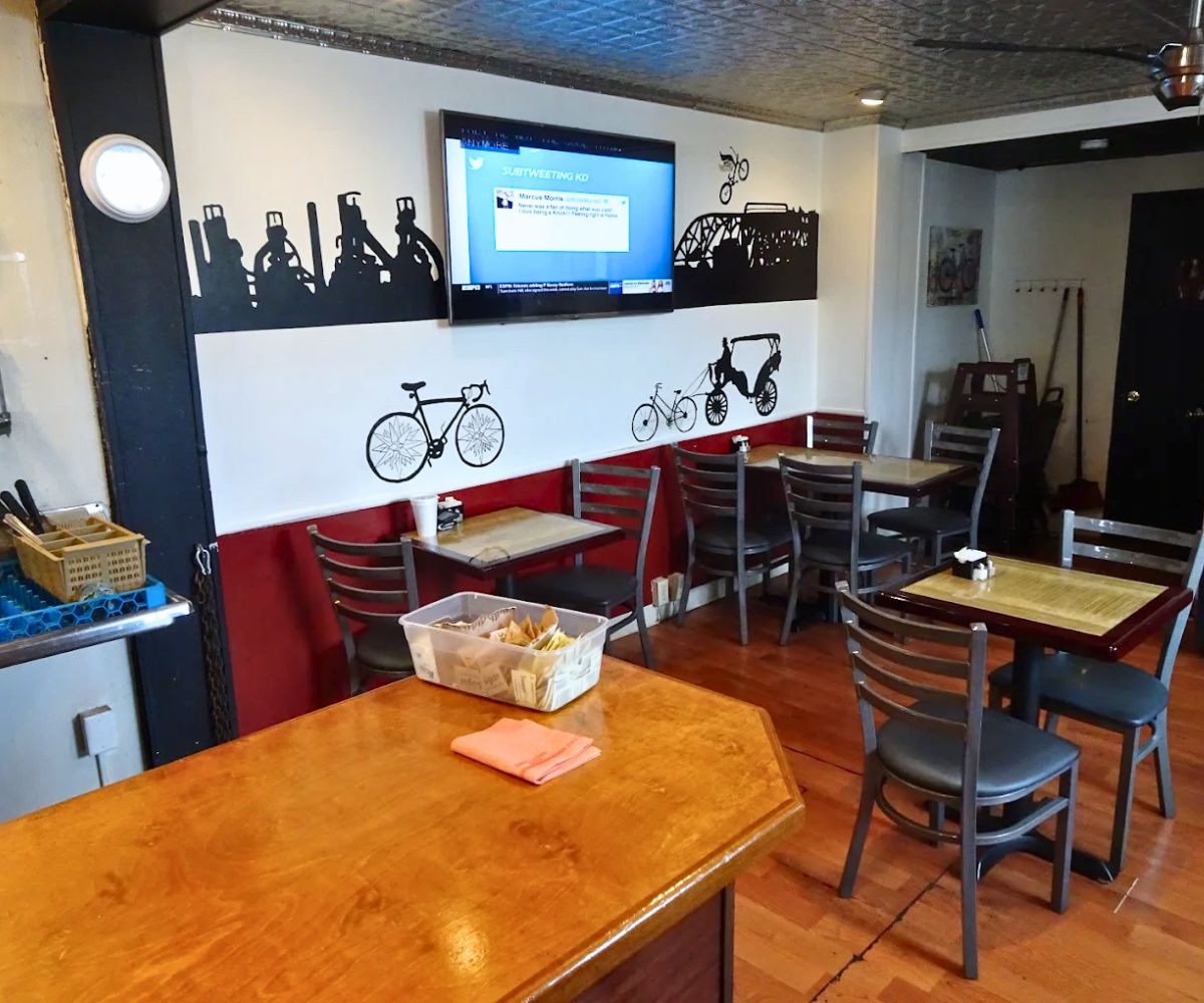 interior of The People's Kitchen in Bethlehem, PA