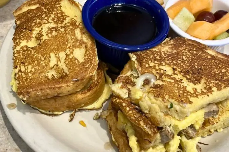 Stuffed French Toast at Ronnie's Restaurant in Lenexa, Kansas