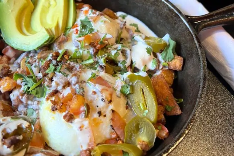 El Jefe Skillet at Gailey's Breakfast Cafe in Springfield, Missouri