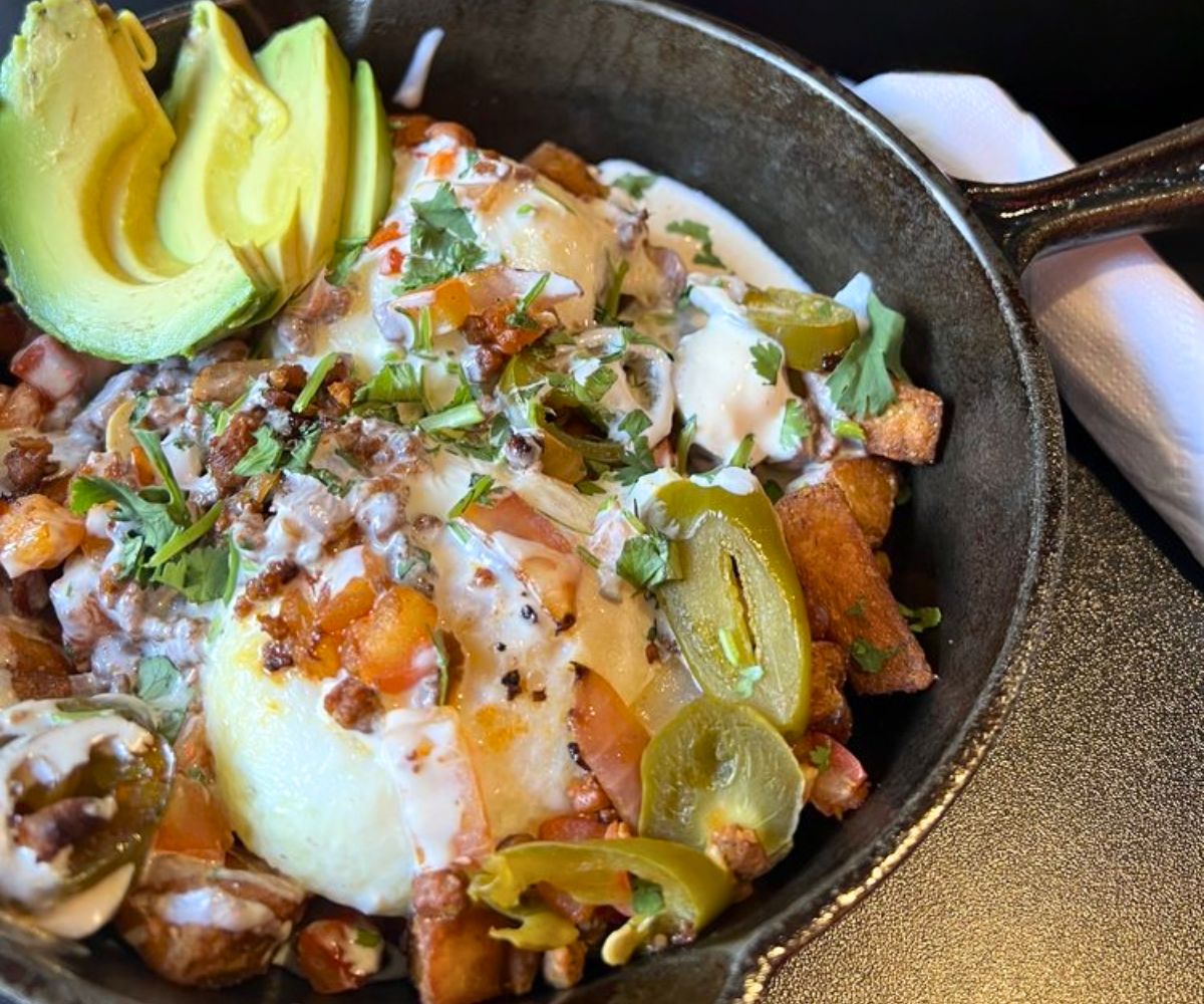 El Jefe Skillet at Gailey's Breakfast Cafe in Springfield, Missouri