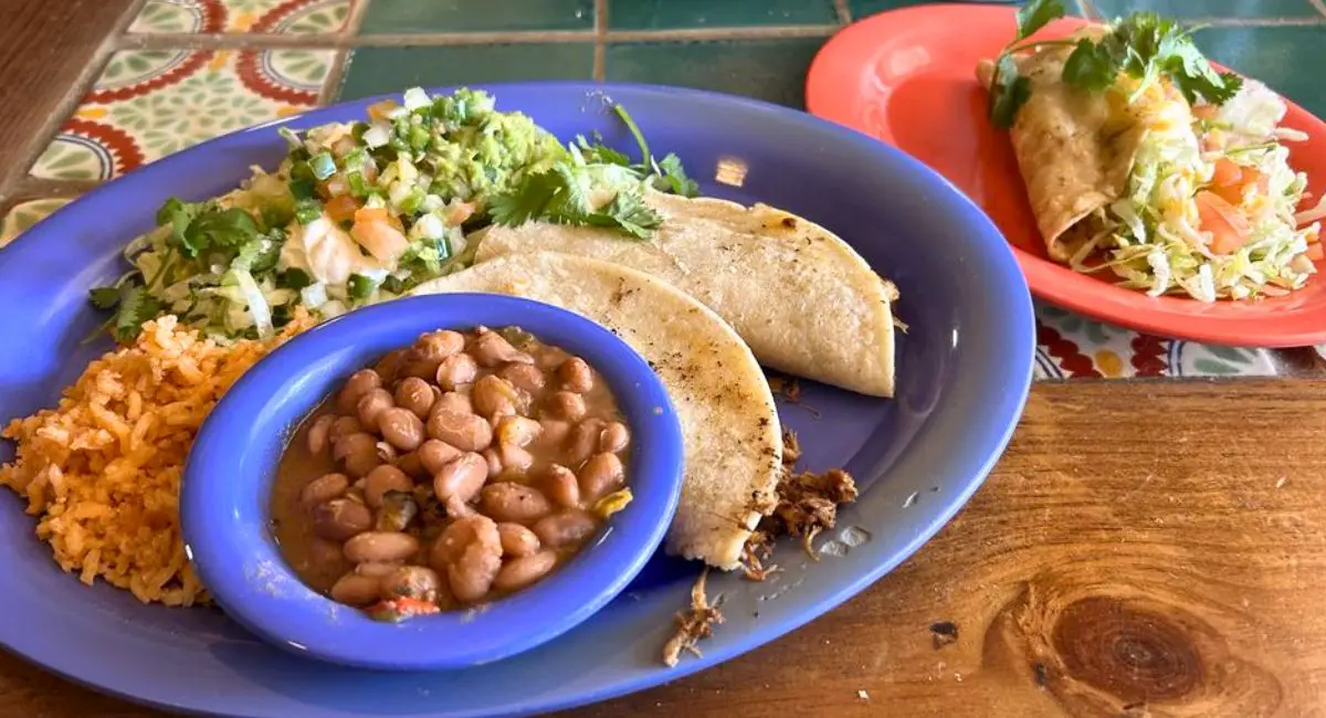 tacos at La Nueva Casita Cafe in Las Cruces, NM